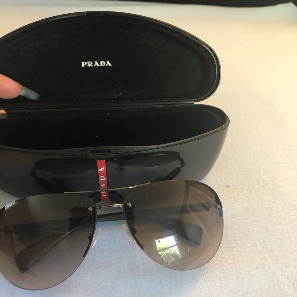Authentic Prada aviator